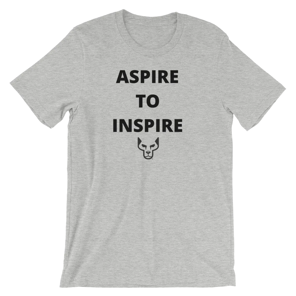 Short-Sleeve Unisex T-Shirt, UnderDog, Aspire
